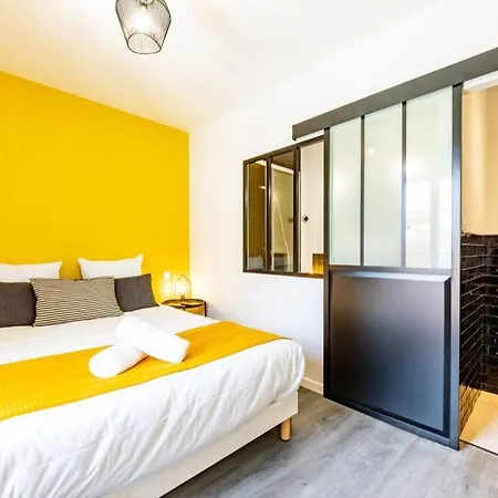 Apartamento Le Black & Yellow - - Clim - Netflix - Parking Gratuit - Nestor & Margot Agen