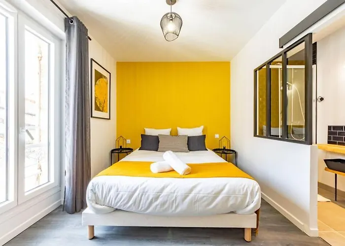 Le Black & Yellow - - Clim - Netflix - Parking Gratuit - Nestor & Margot * Agen