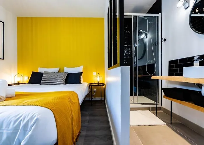 Le Black & Yellow - - Clim - Netflix - Parking Gratuit - Nestor & Margot Agen