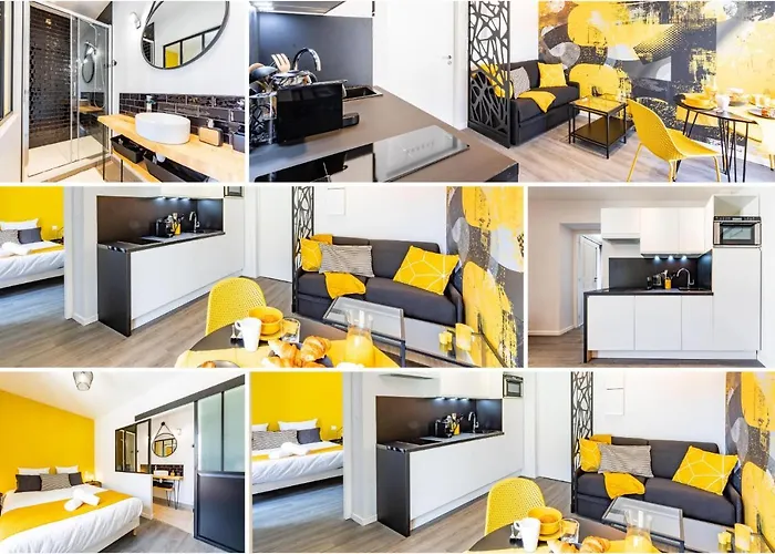 Le Black & Yellow - - Clim - Netflix - Parking Gratuit - Nestor & Margot